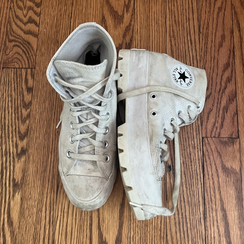 Converse High-Top Sneakers in White
